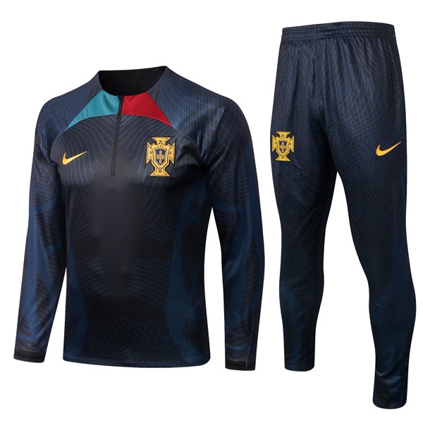 Trainings-Sweatshirt Portugal 2023 Blau